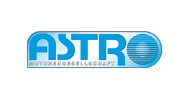 Astro Motors logo in blue